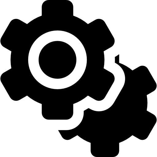 Settings Interface Silhouette